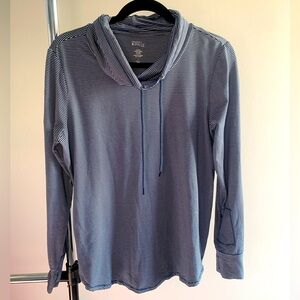 Market & Spruce Blue Sweatshirt Hoodie